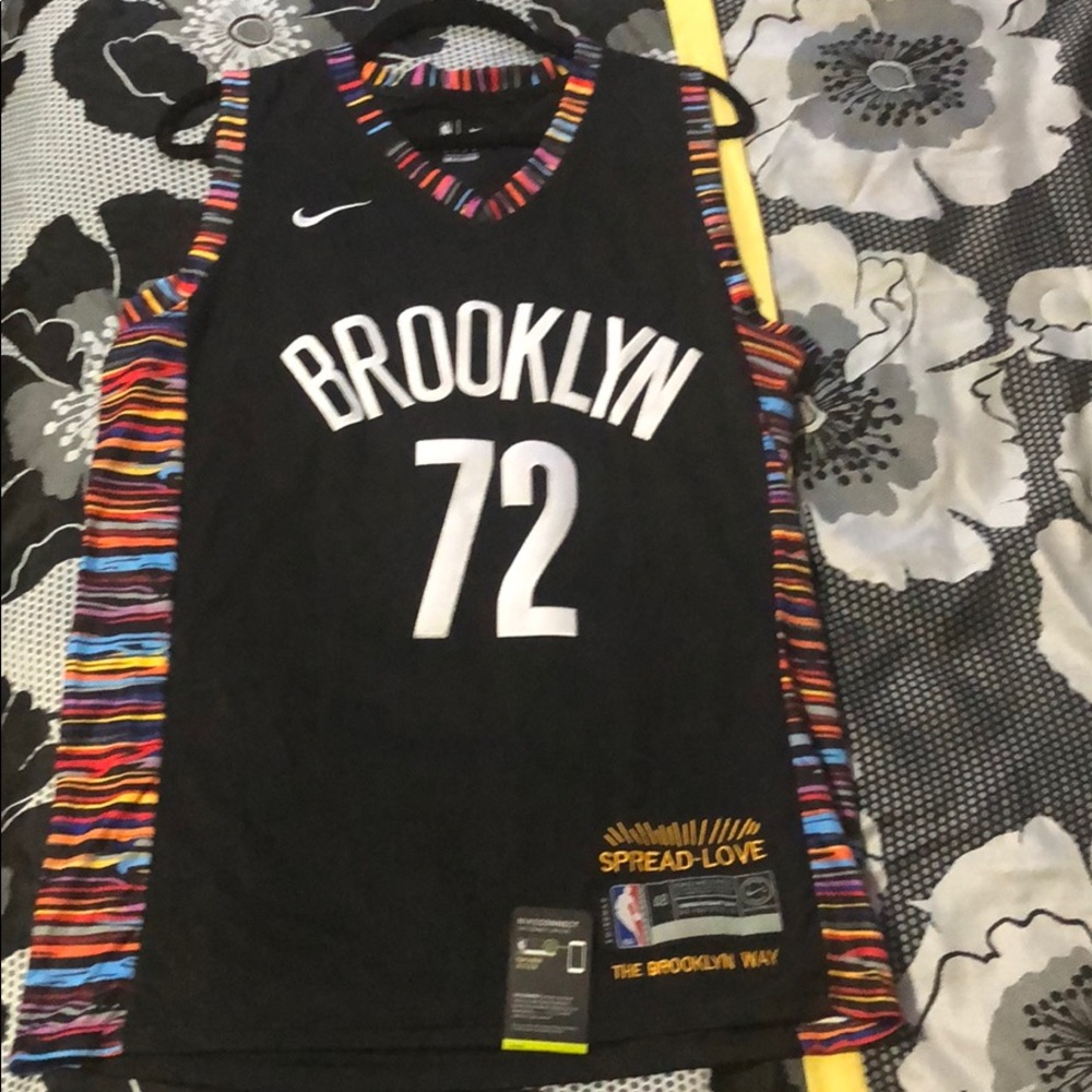 Nike Brooklyn Nets Jersey Biggie number 72